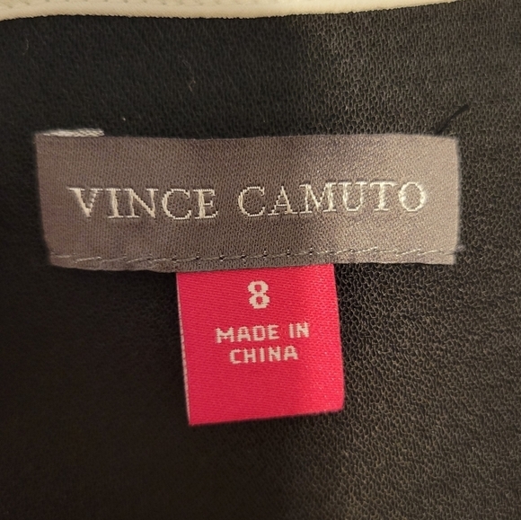 Vince Camuto: Women's Size 8/M "Traveling Blooms" Knee-length Short-sleeve Dress - Picture 9 of 11